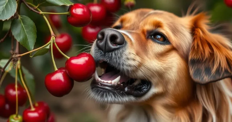 can dogs have cherries