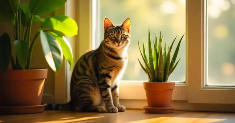 are snake plants toxic to cats