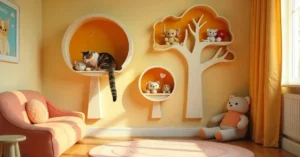 cat shelves