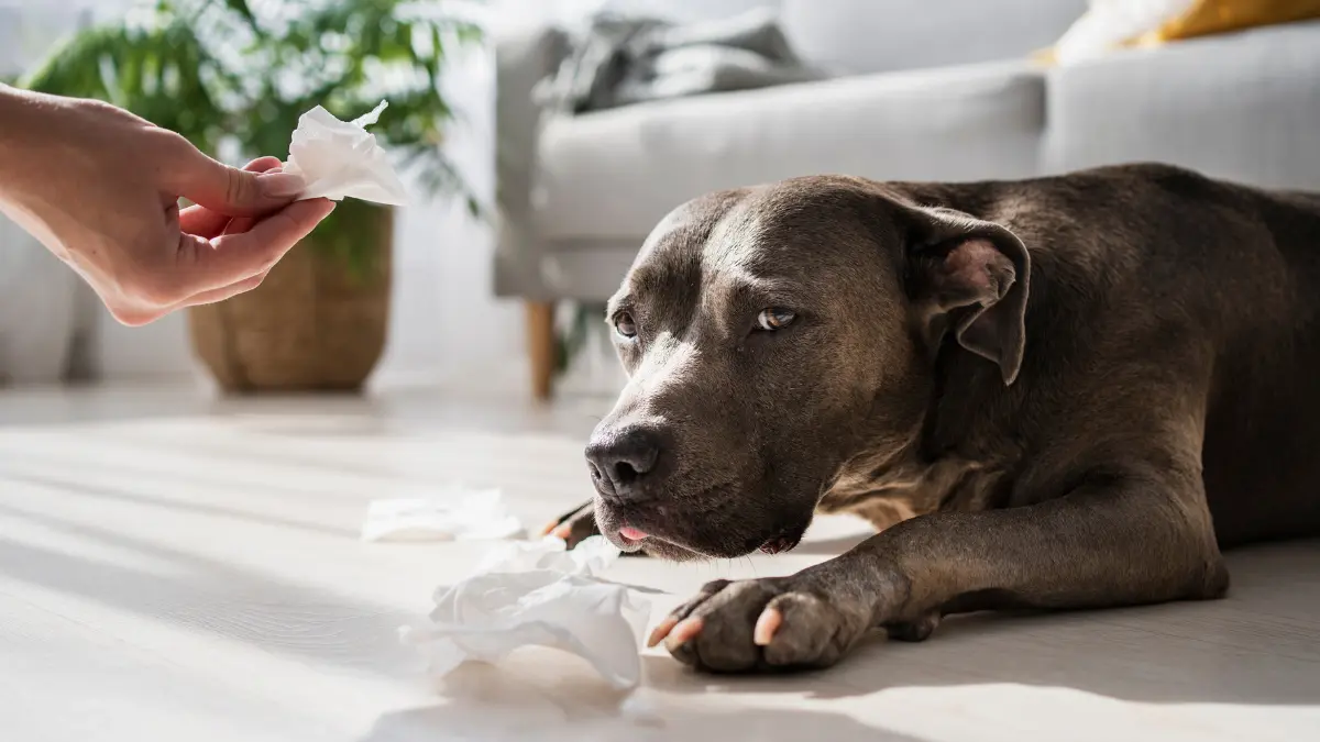 dog coughing